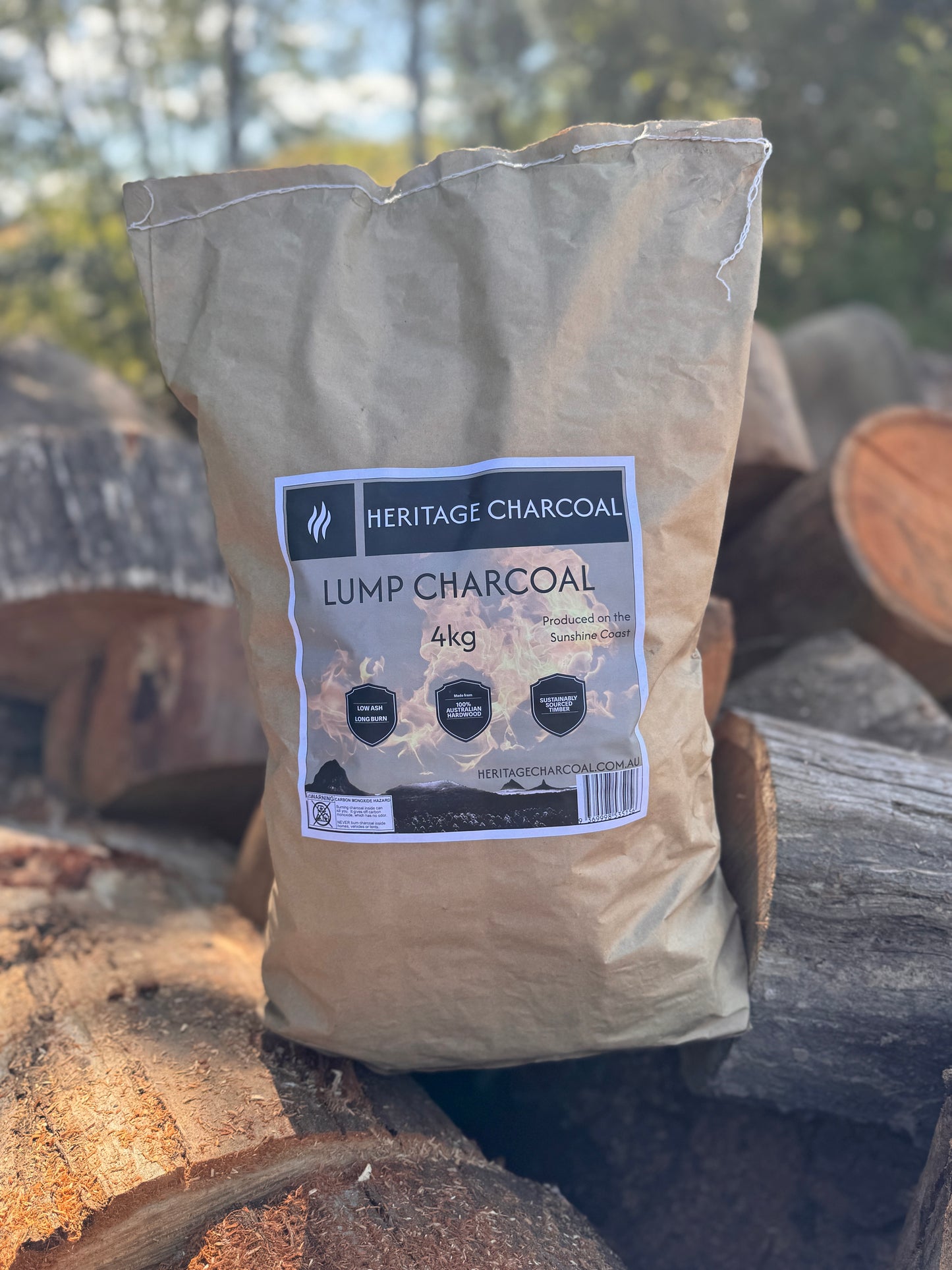 100% Australian Lump Charcoal 4kg