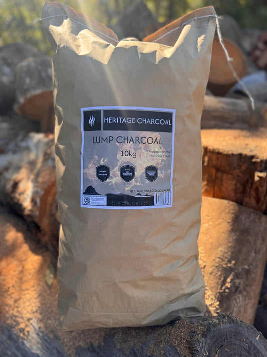 100% Australian Lump Charcoal 10kg